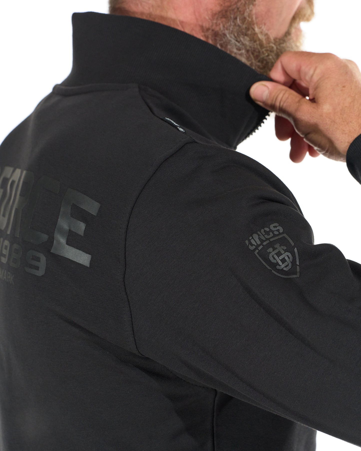 AIRFORCE IV Men's Sweatshirt BLACK