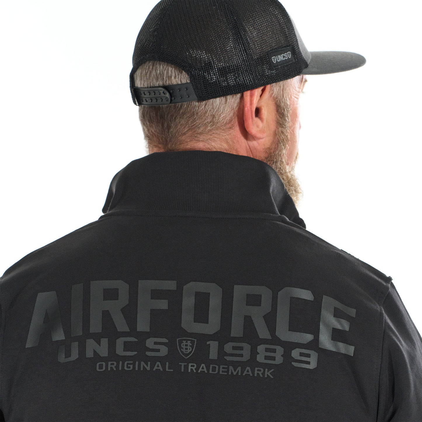 AIRFORCE IV Men's Sweatshirt BLACK