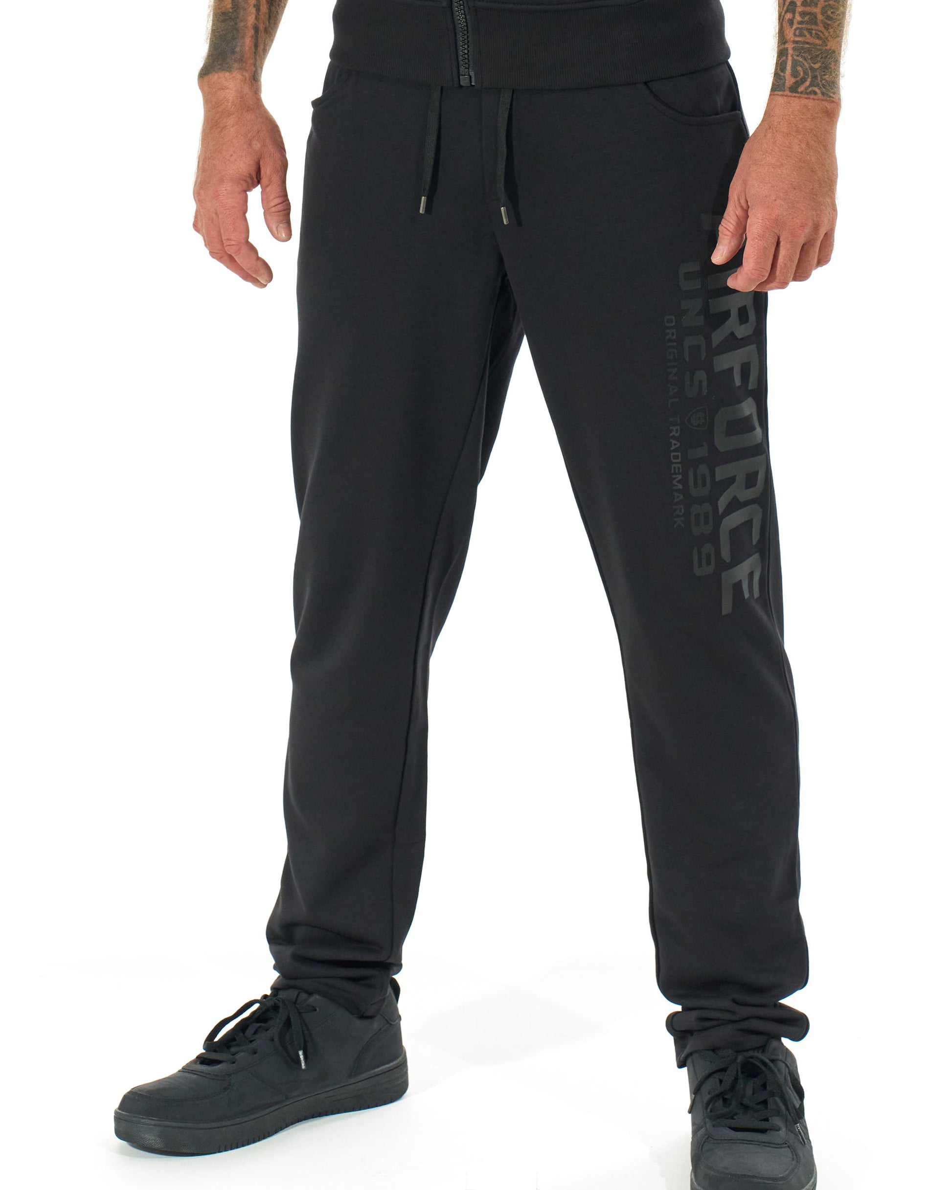 AIRFORCE IV Men's Sweatpants BLACK