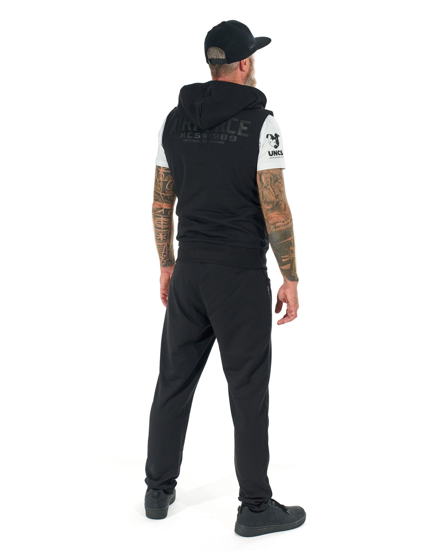 AIRFORCE IV Men's Sweatpants BLACK