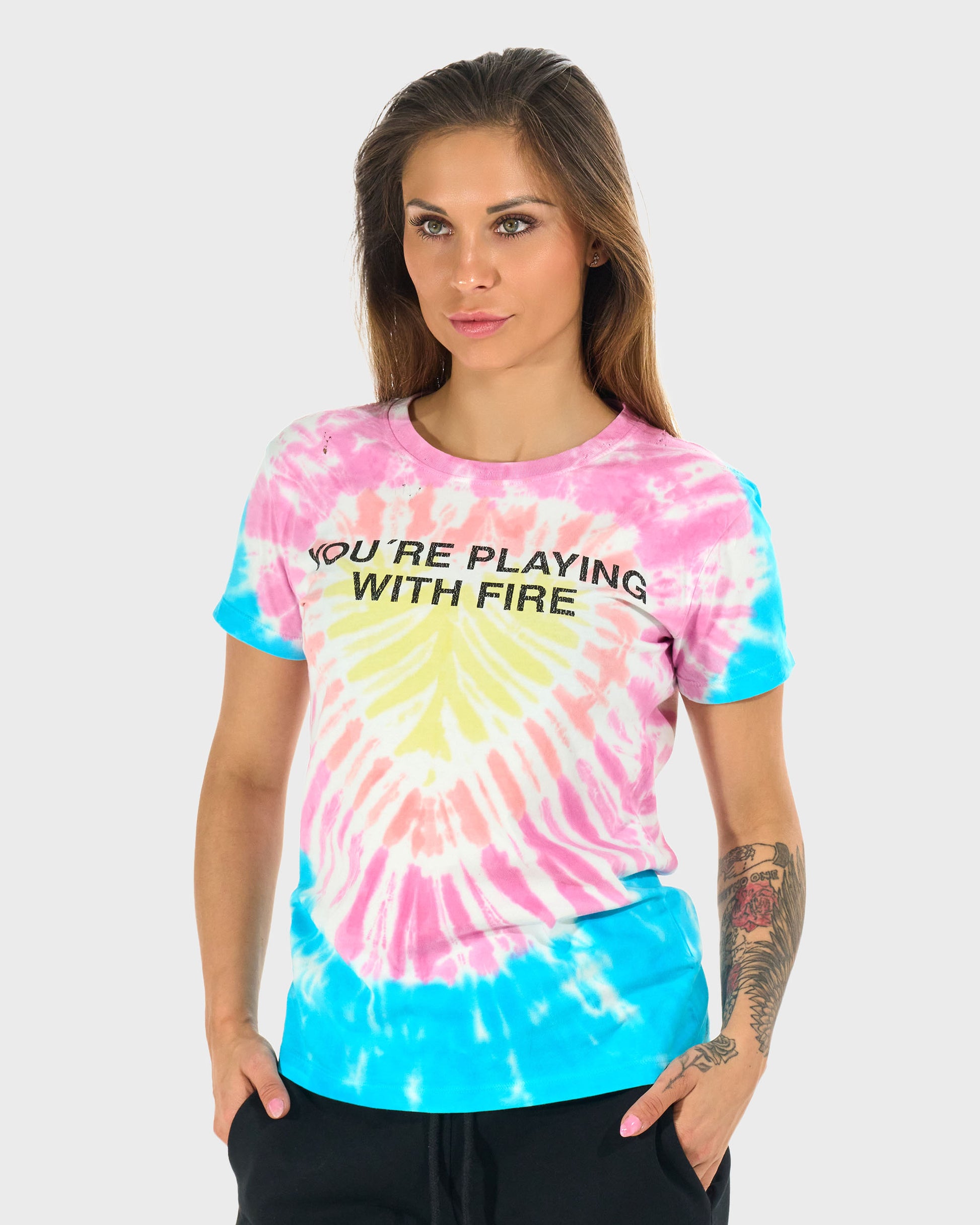 FIRE Women's T-Shirt PINK