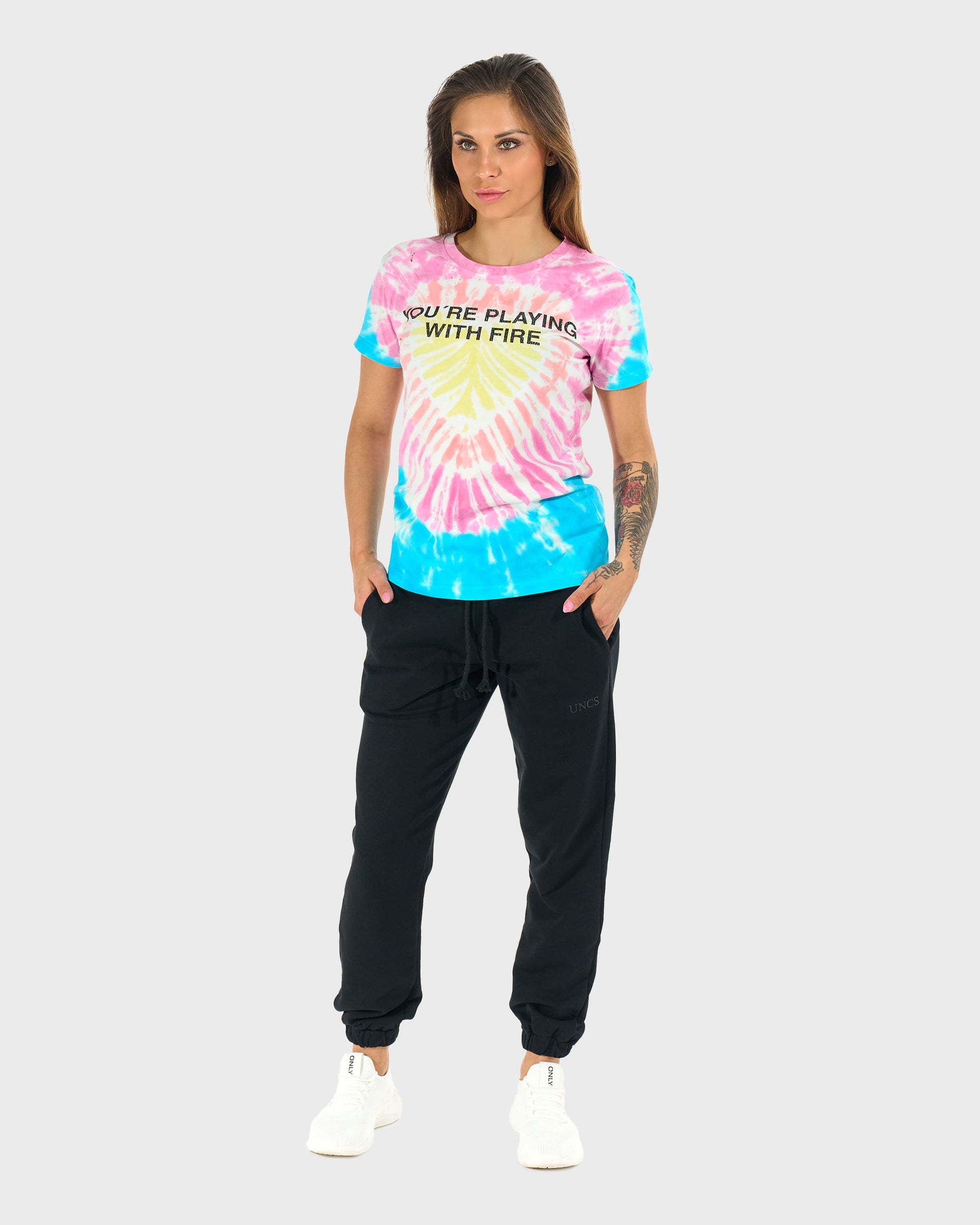 FIRE Women's T-Shirt PINK