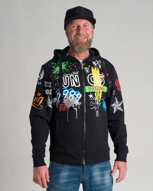FREEDOM Men's Sweatshirt BLACK