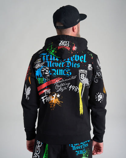 FREEDOM Men's Sweatshirt BLACK