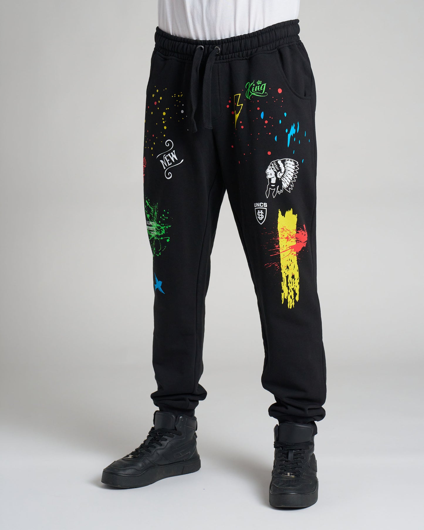 FREEDOM Men's Sweatpants BLACK