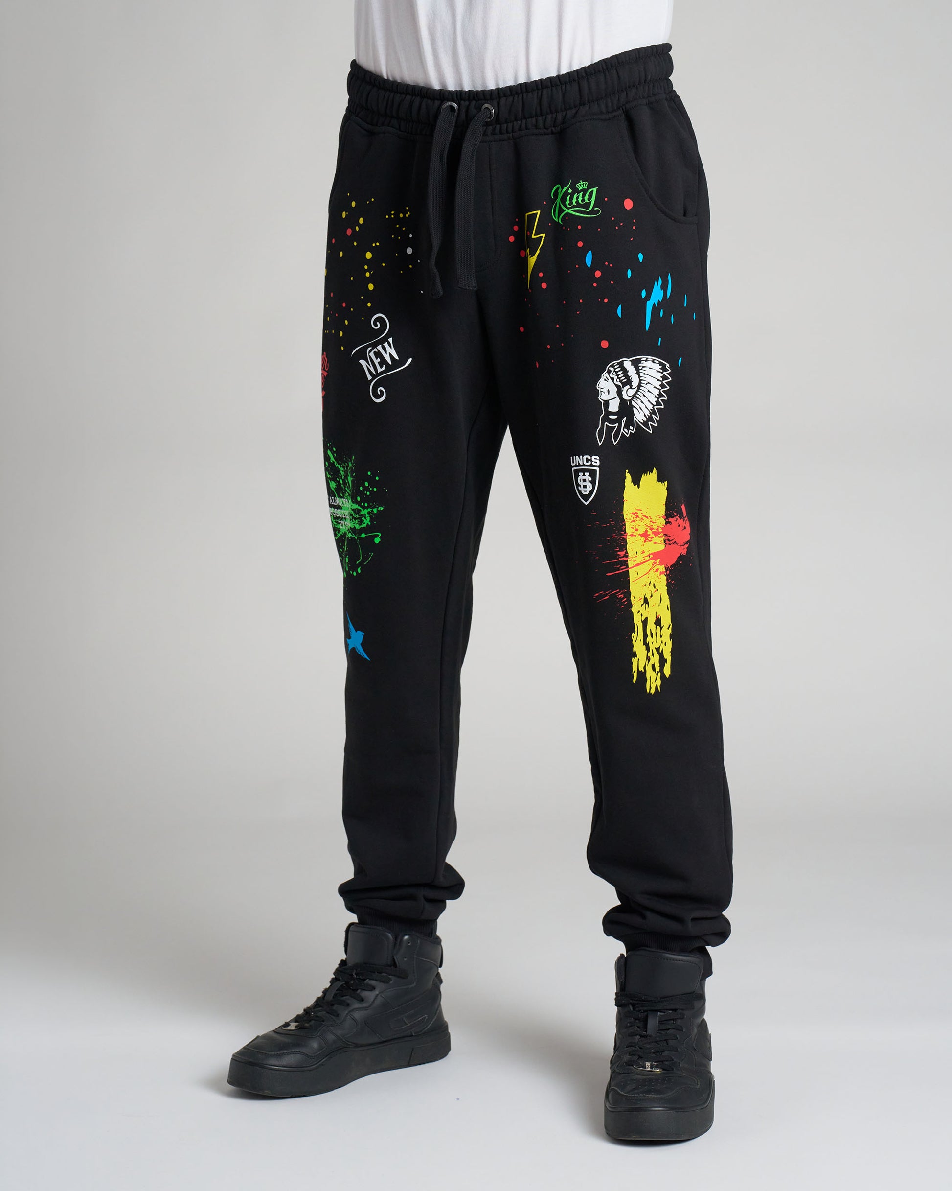 FREEDOM Men's Sweatpants BLACK
