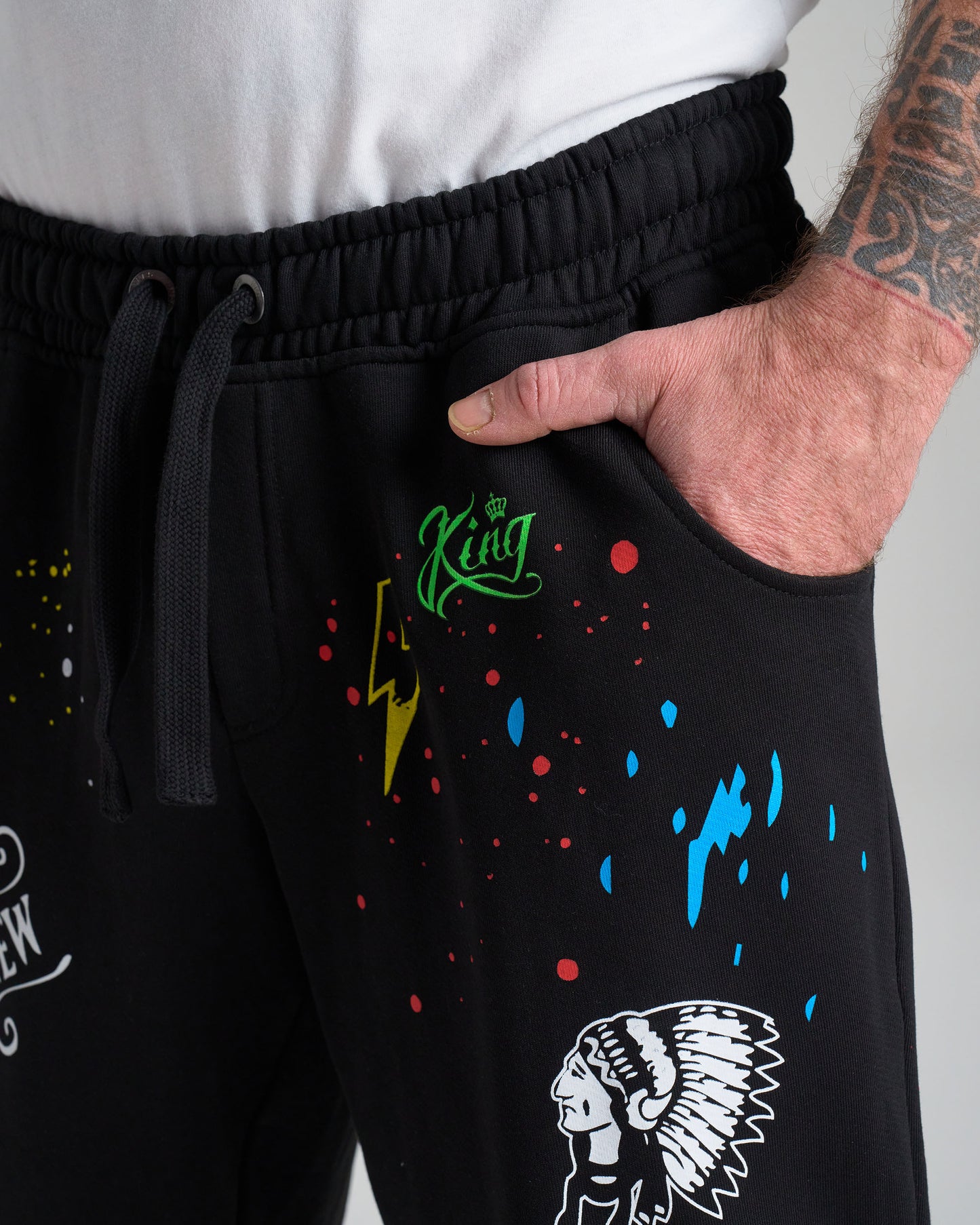 FREEDOM Men's Sweatpants BLACK