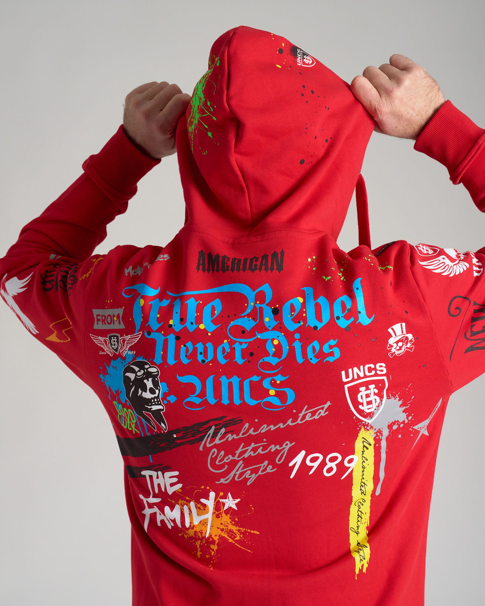 FREEDOM Men's Sweatshirt RED