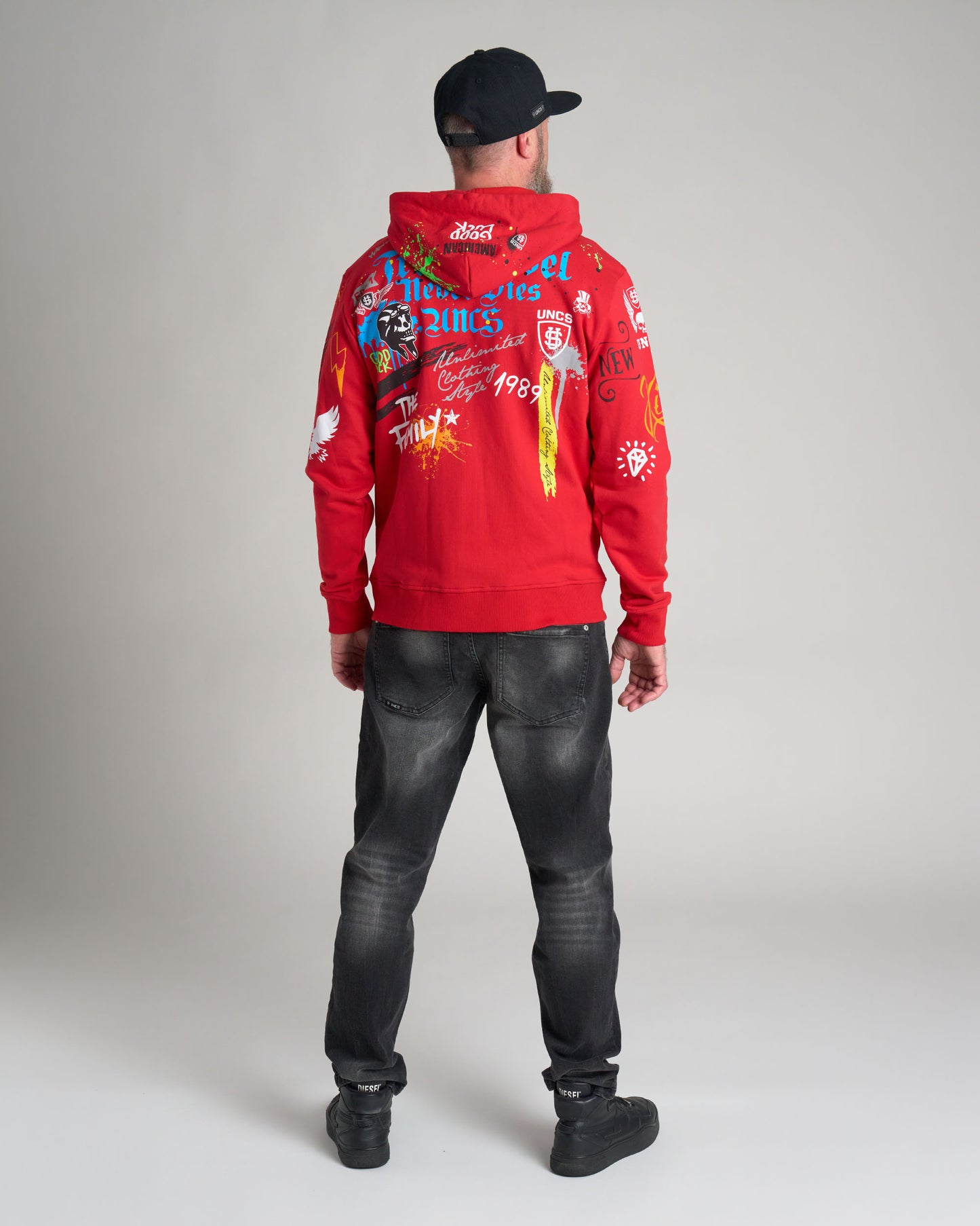 FREEDOM Men's Sweatshirt RED