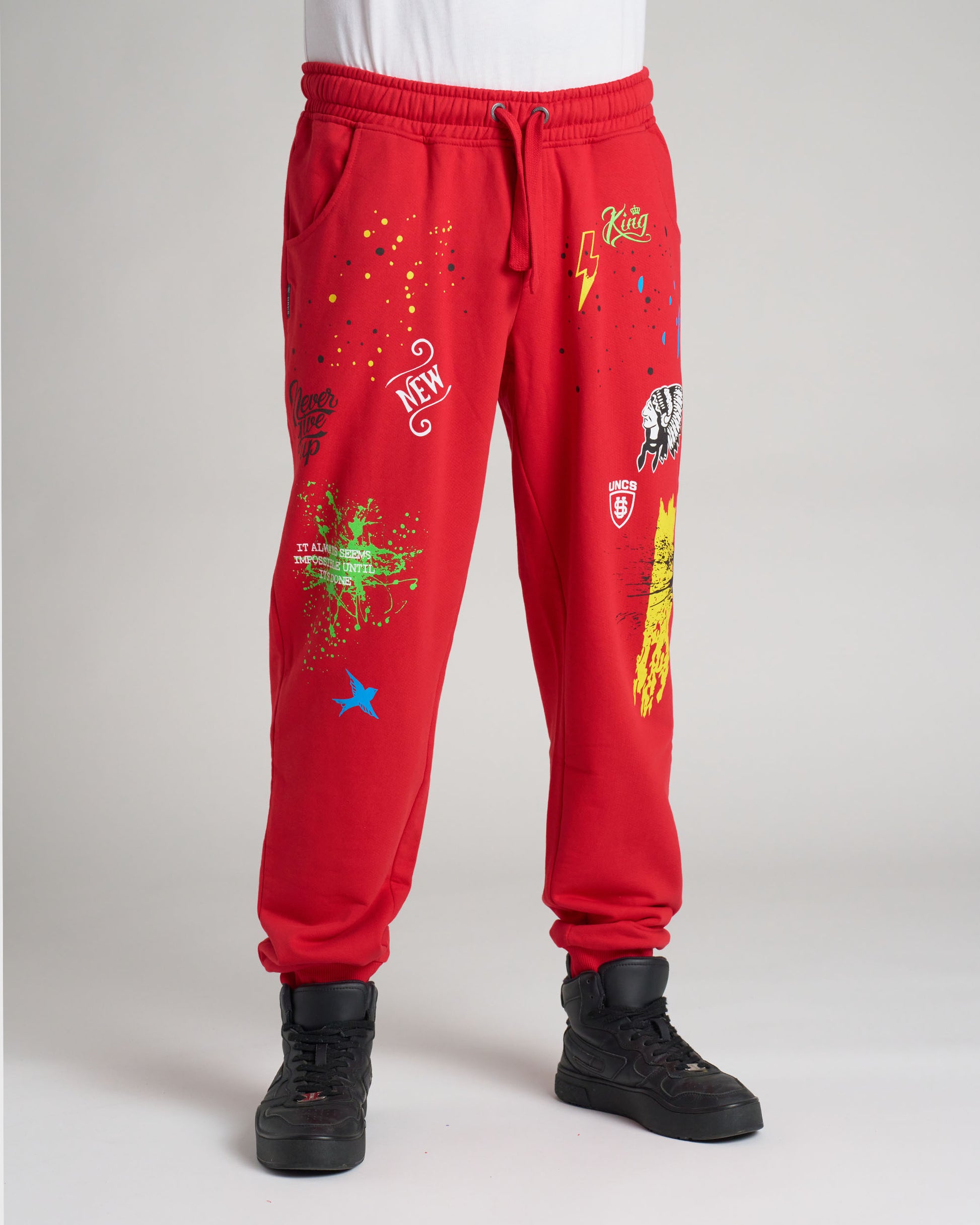 FREEDOM Men's Sweatpants RED