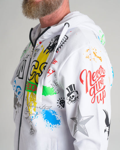 FREEDOM Men's Sweatshirt WHITE