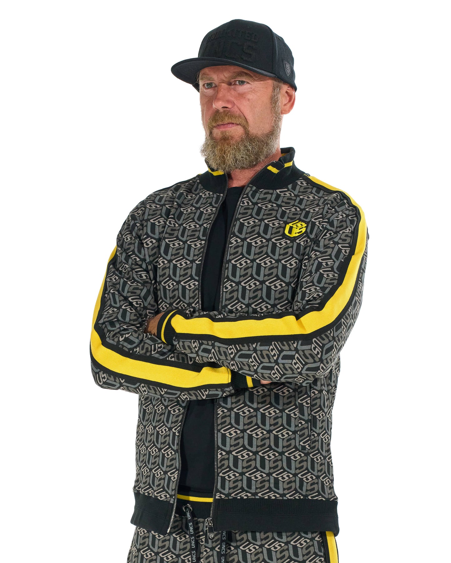COLIN Men's Jacket BLACK/YELLOW