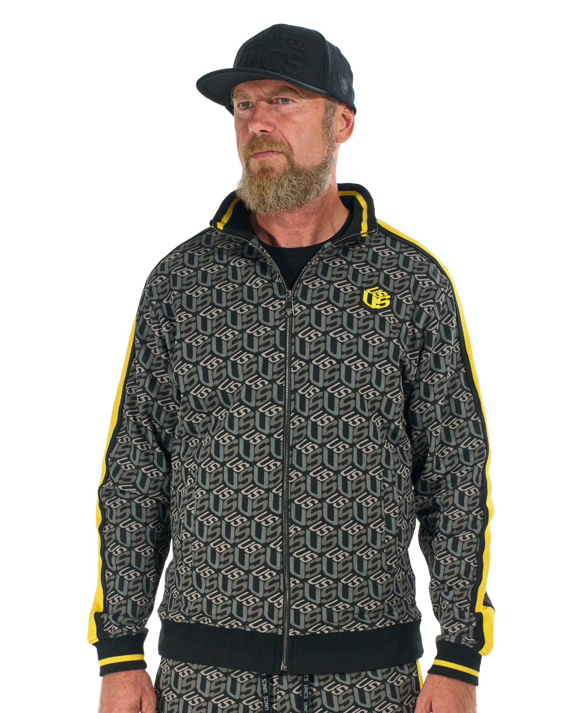 COLIN Men's Jacket BLACK/YELLOW