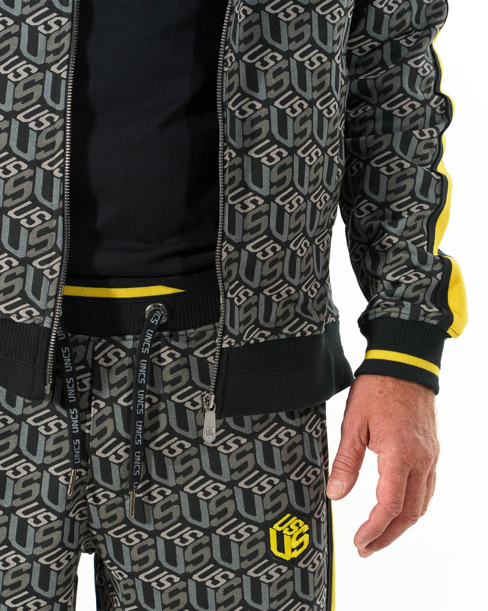 COLIN Men's Jacket BLACK/YELLOW