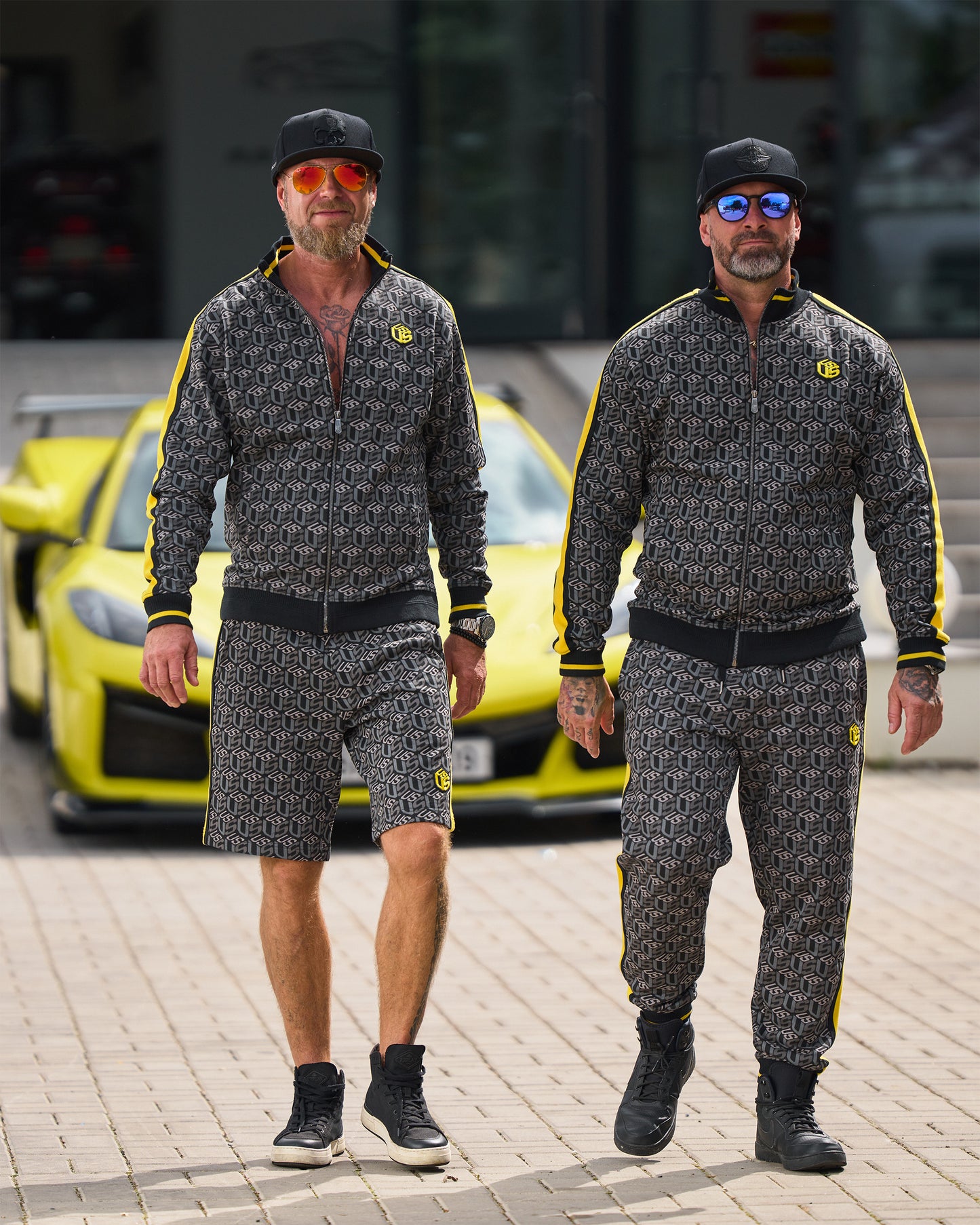 COLIN Men's Jacket BLACK/YELLOW