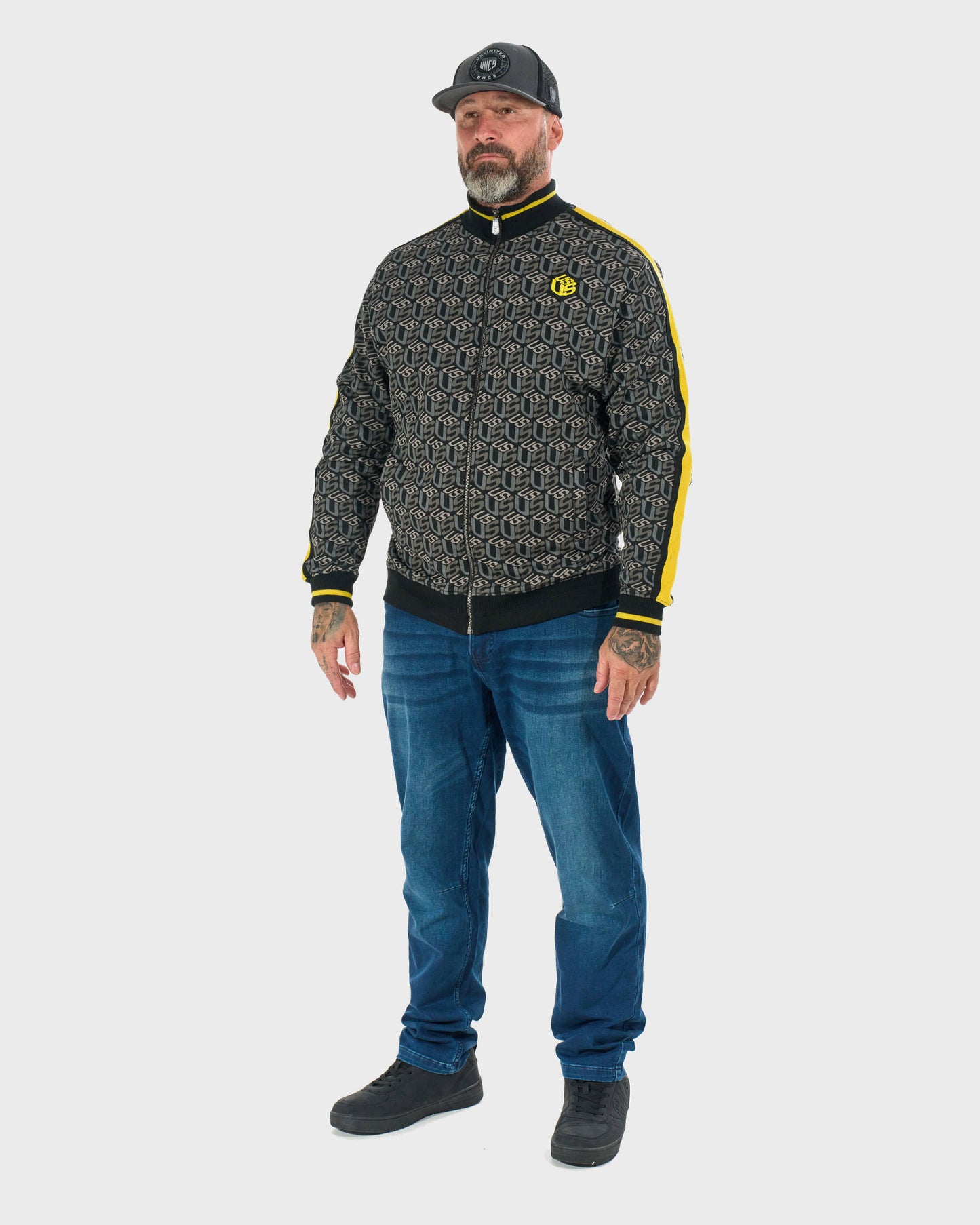 COLIN Men's Jacket BLACK/YELLOW