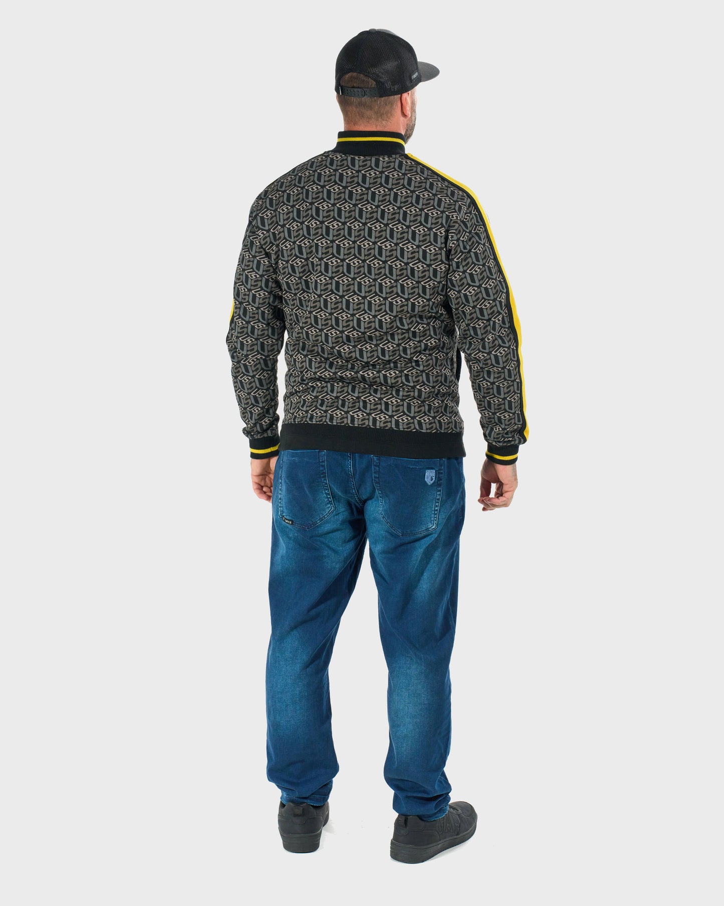 COLIN Men's Jacket BLACK/YELLOW