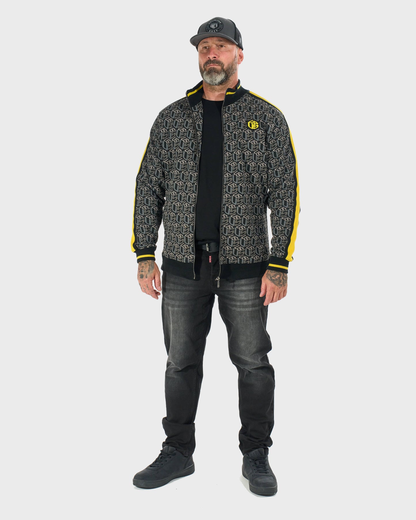COLIN Men's Jacket BLACK/YELLOW