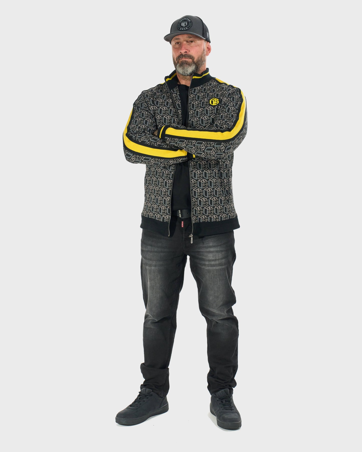 COLIN Men's Jacket BLACK/YELLOW