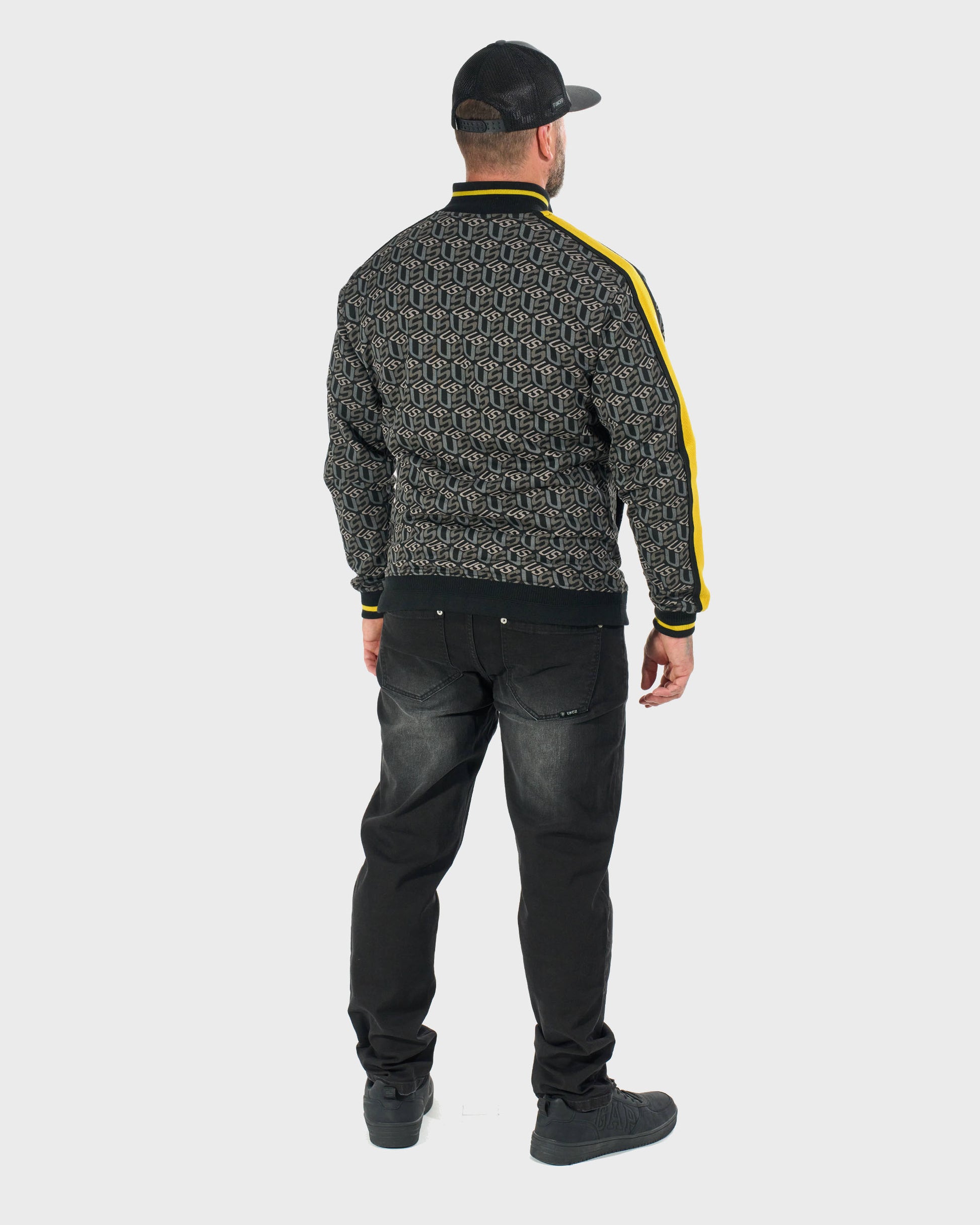 COLIN Men's Jacket BLACK/YELLOW