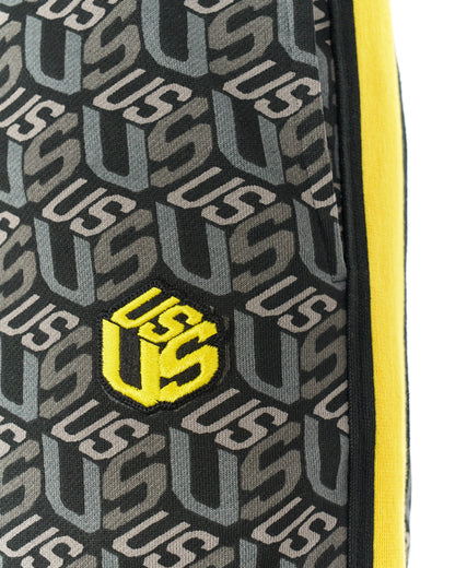 COLIN Men's Sweatpants BLACK/YELLOW