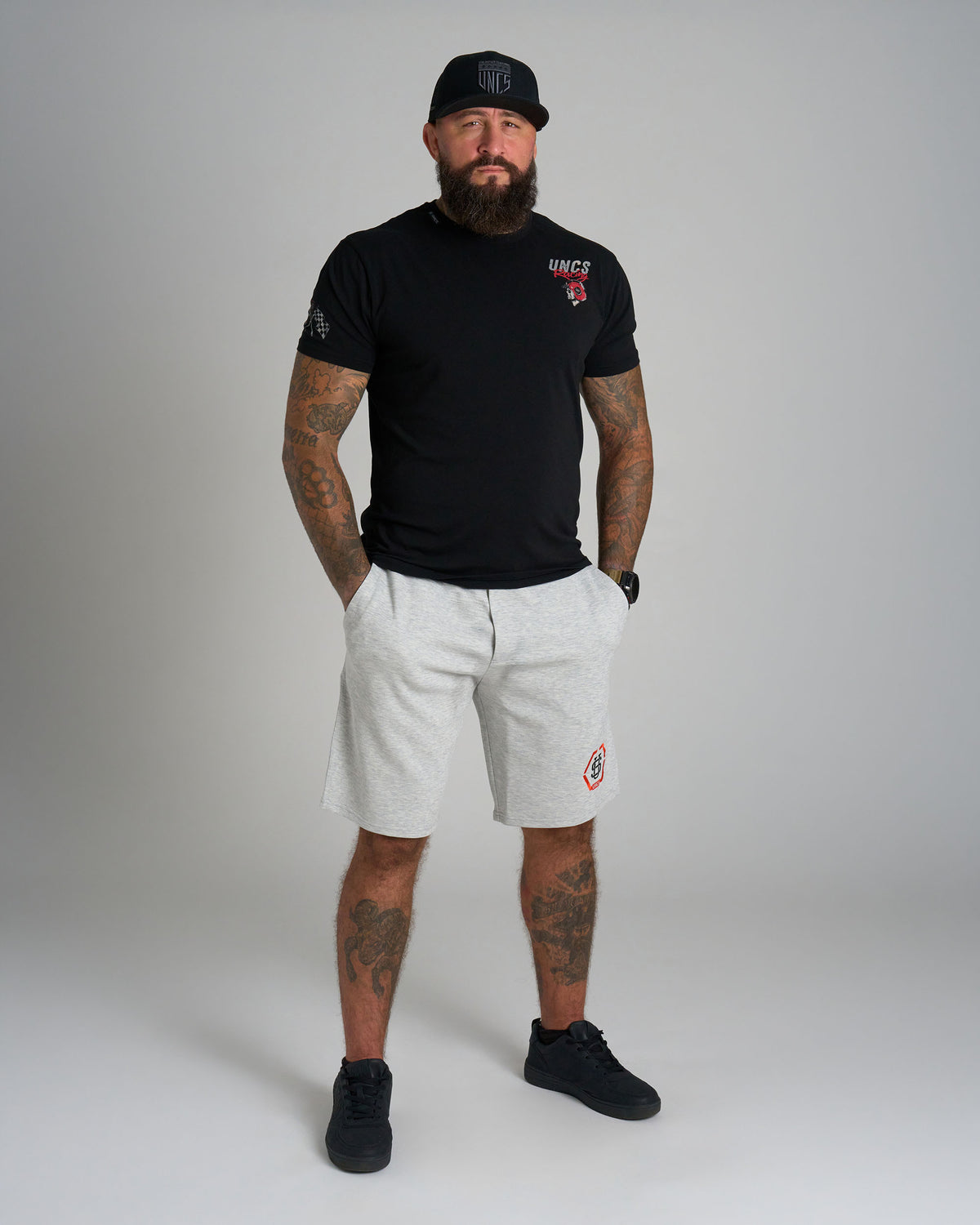 RACING Men's T-Shirt BLACK
