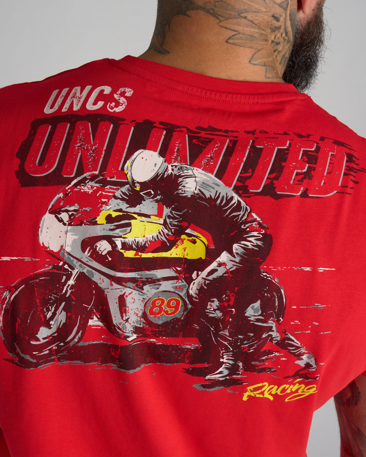 RACING Men's T-Shirt RED