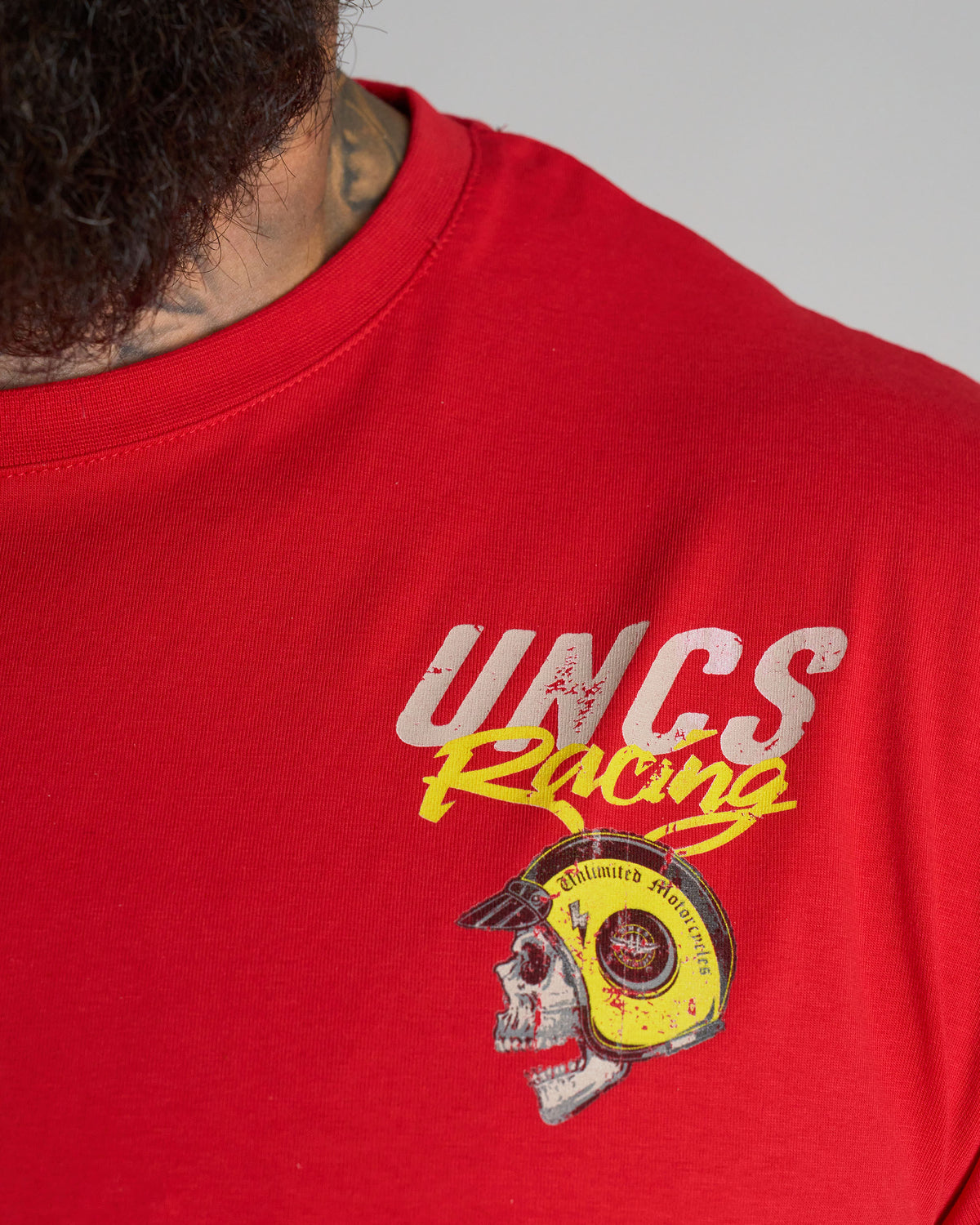RACING Men's T-Shirt RED