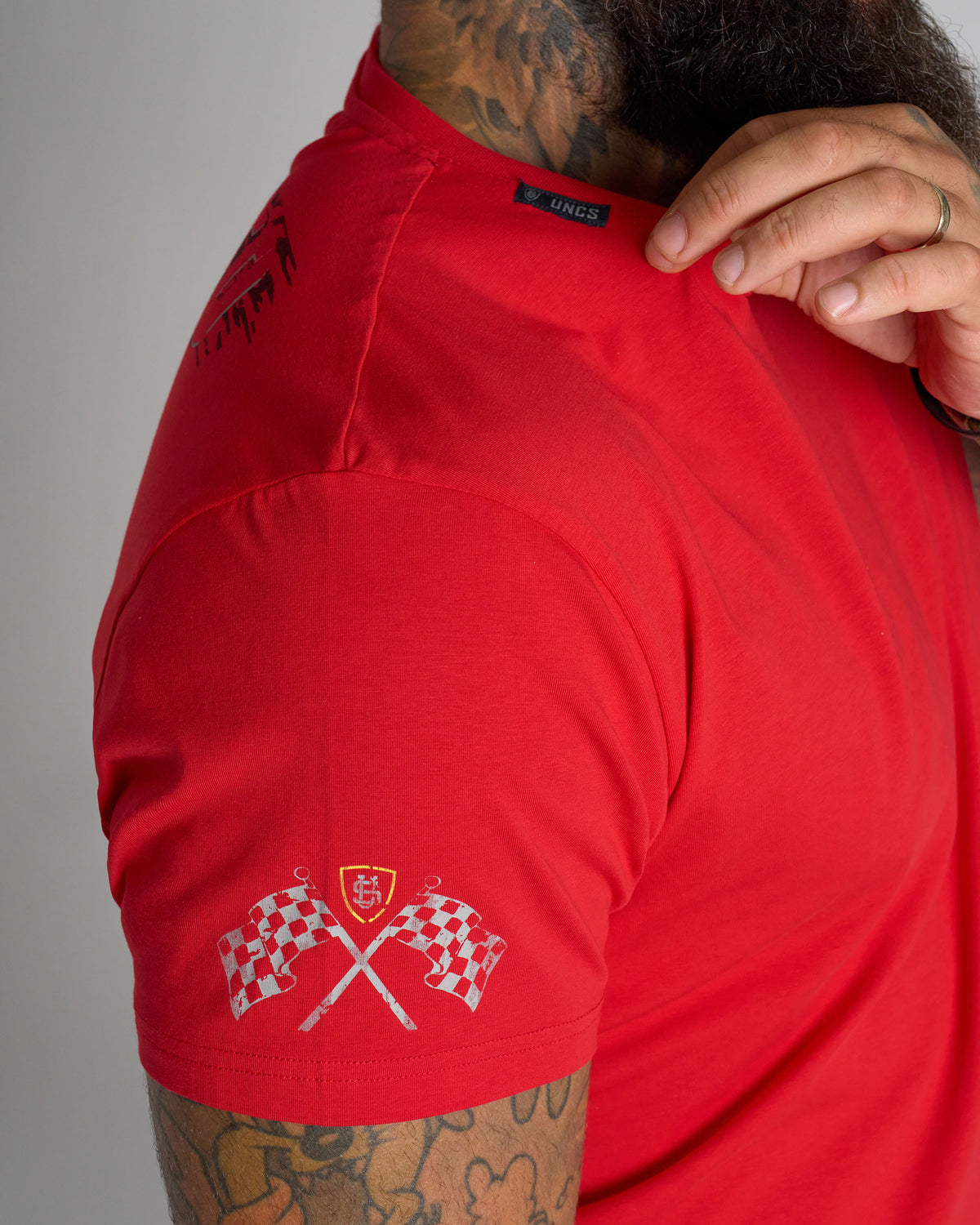 RACING Men's T-Shirt RED