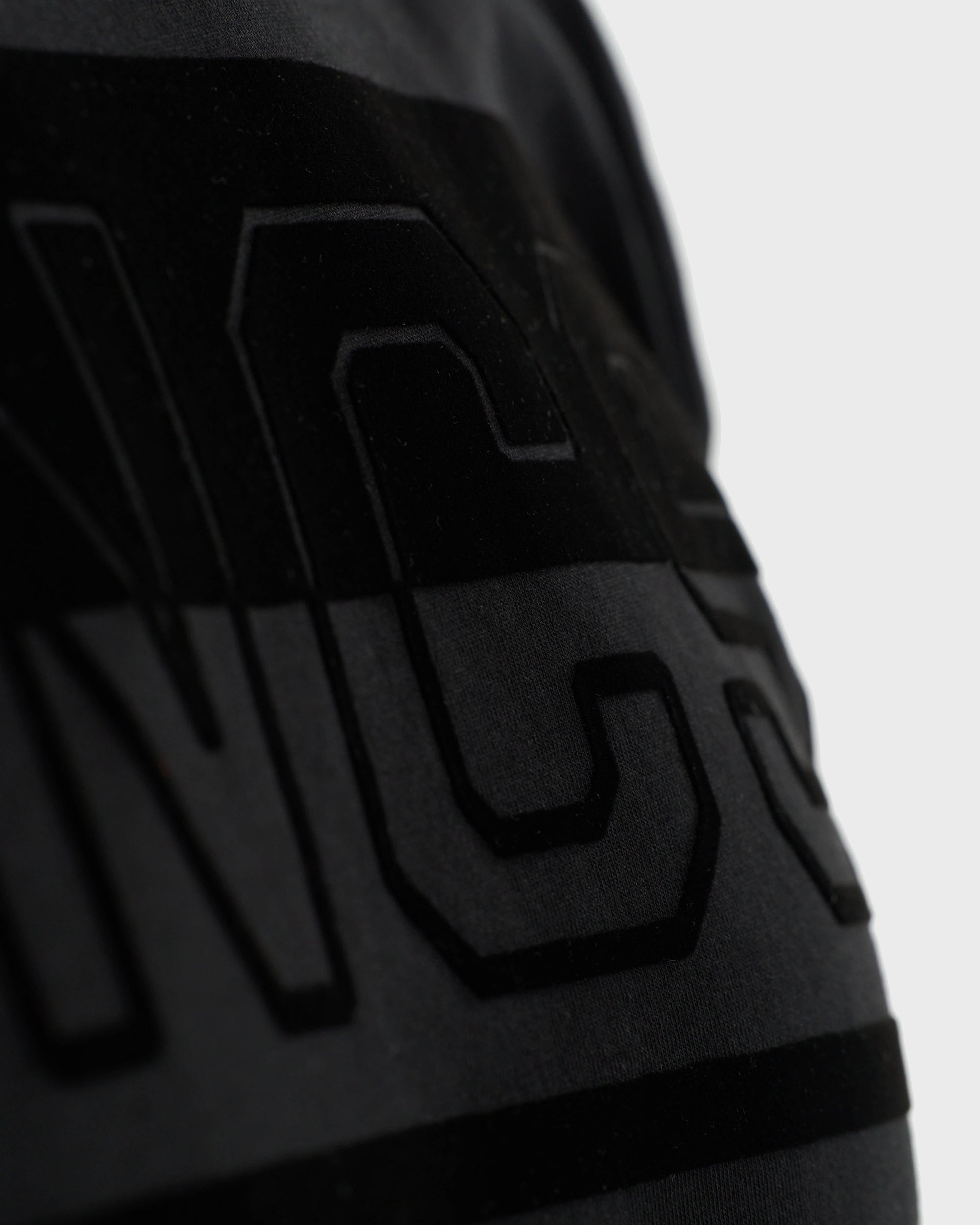 ALVARO Men's T-Shirt BLACK (FLOCK)