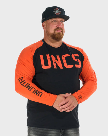 UNLIMITED II LS Men's T-Shirt BLACK