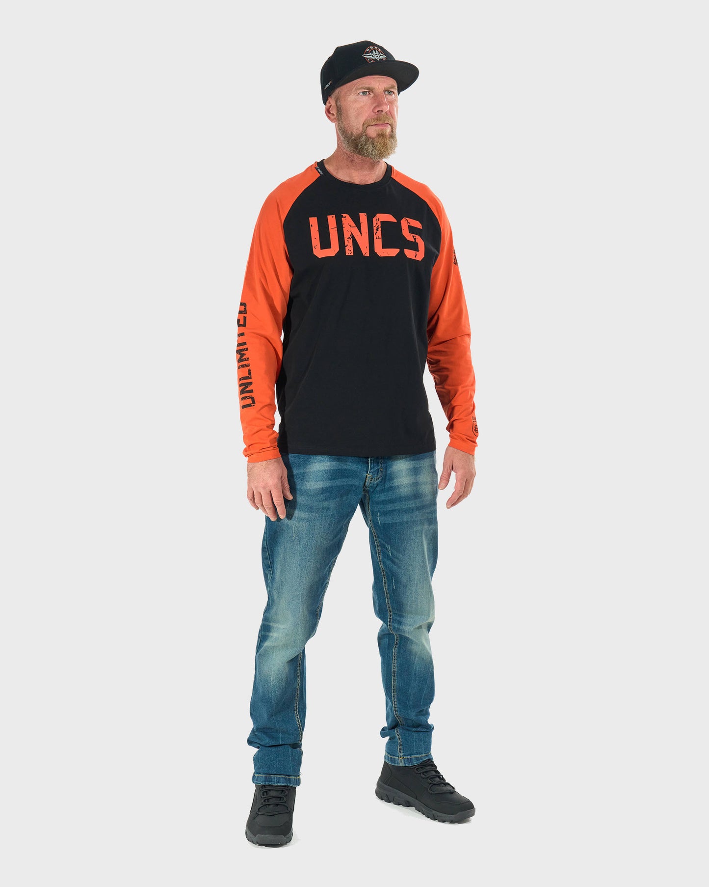 UNLIMITED II LS Men's T-Shirt BLACK