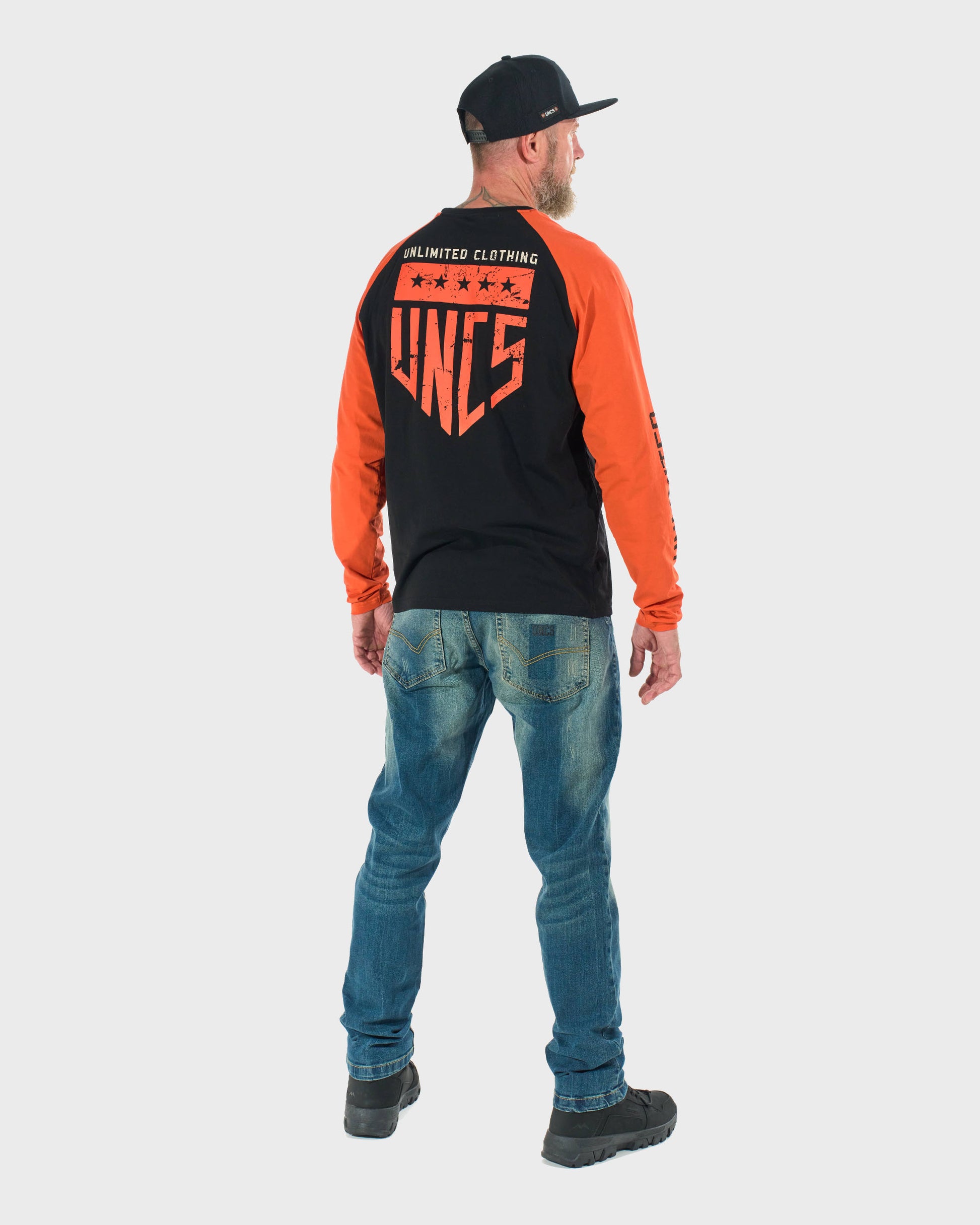 UNLIMITED II LS Men's T-Shirt BLACK