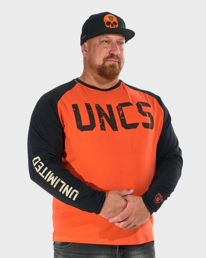 UNLIMITED II LS Men's T-Shirt ORANGE
