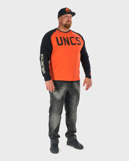UNLIMITED II LS Men's T-Shirt ORANGE