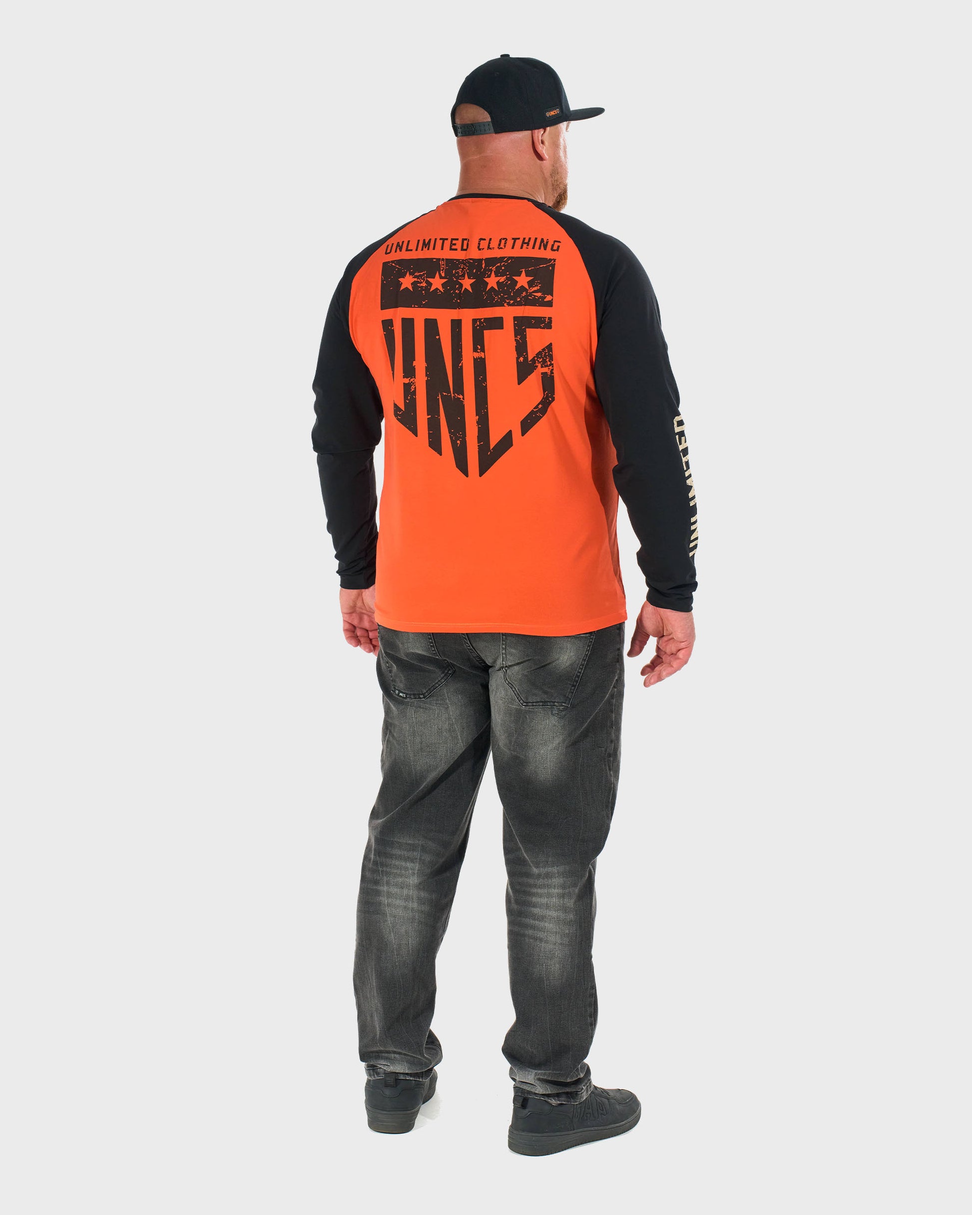 UNLIMITED II LS Men's T-Shirt ORANGE