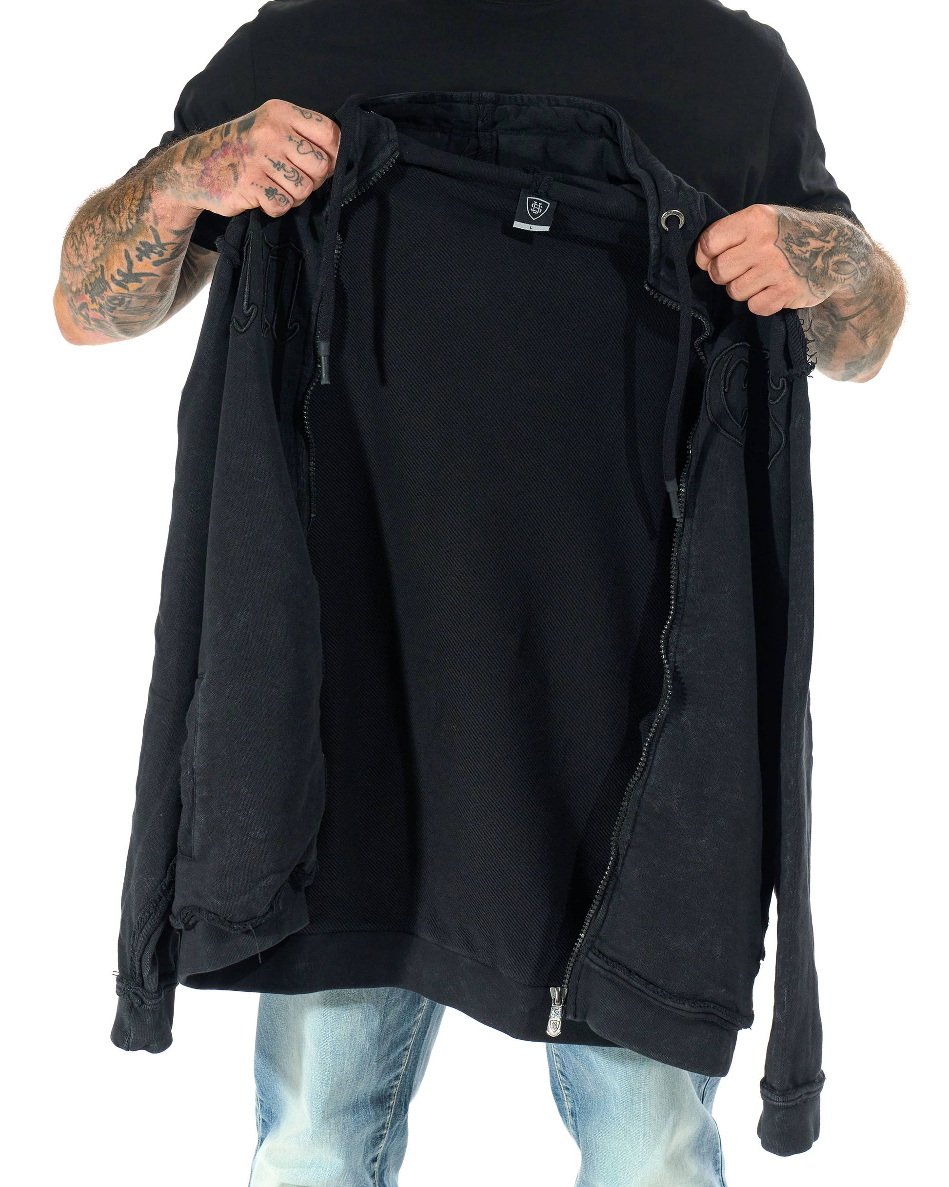 DERICK Men's Sweatshirt BLACK