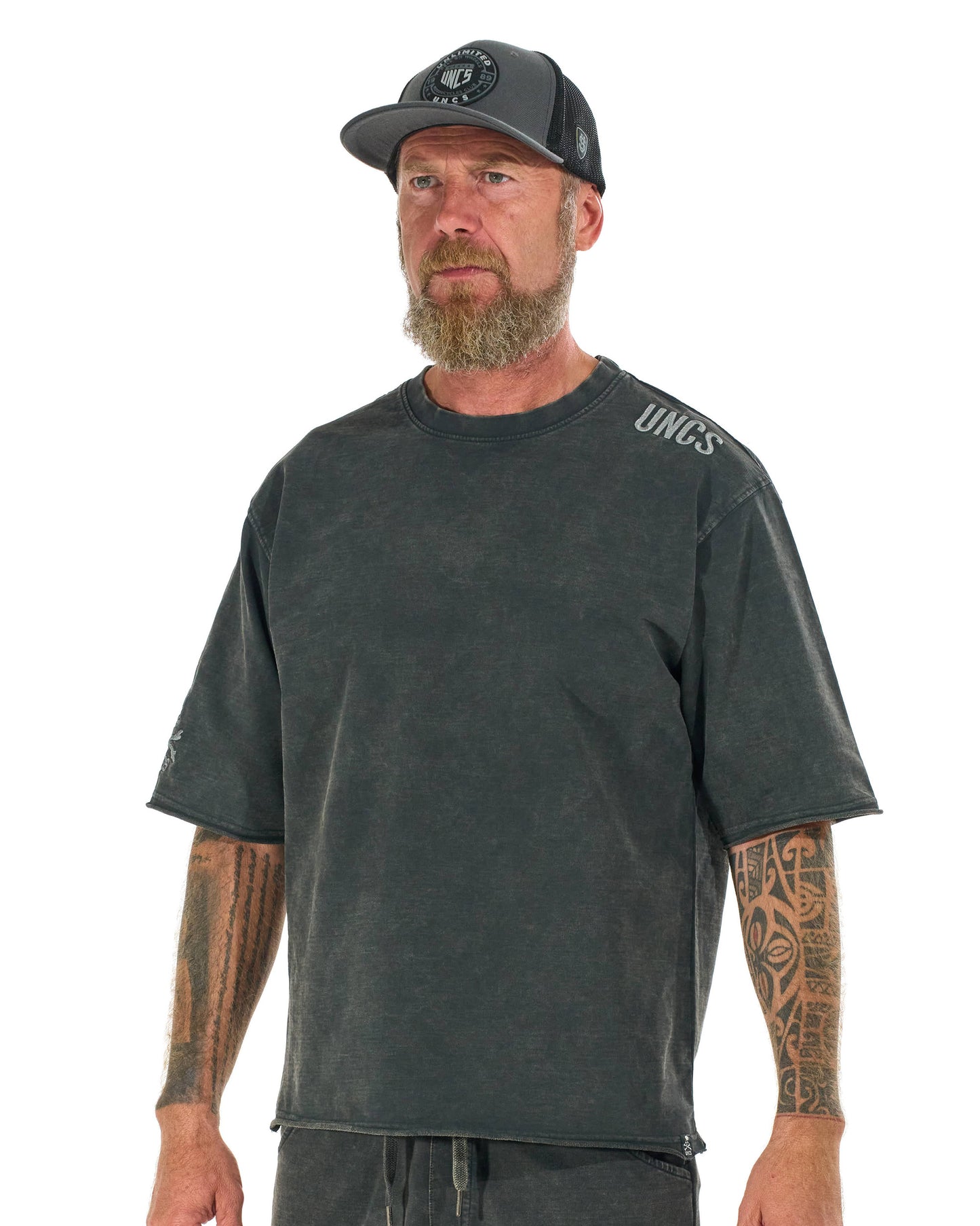 RALPH (OVERSIZE) Men's T-Shirt ASPHALT