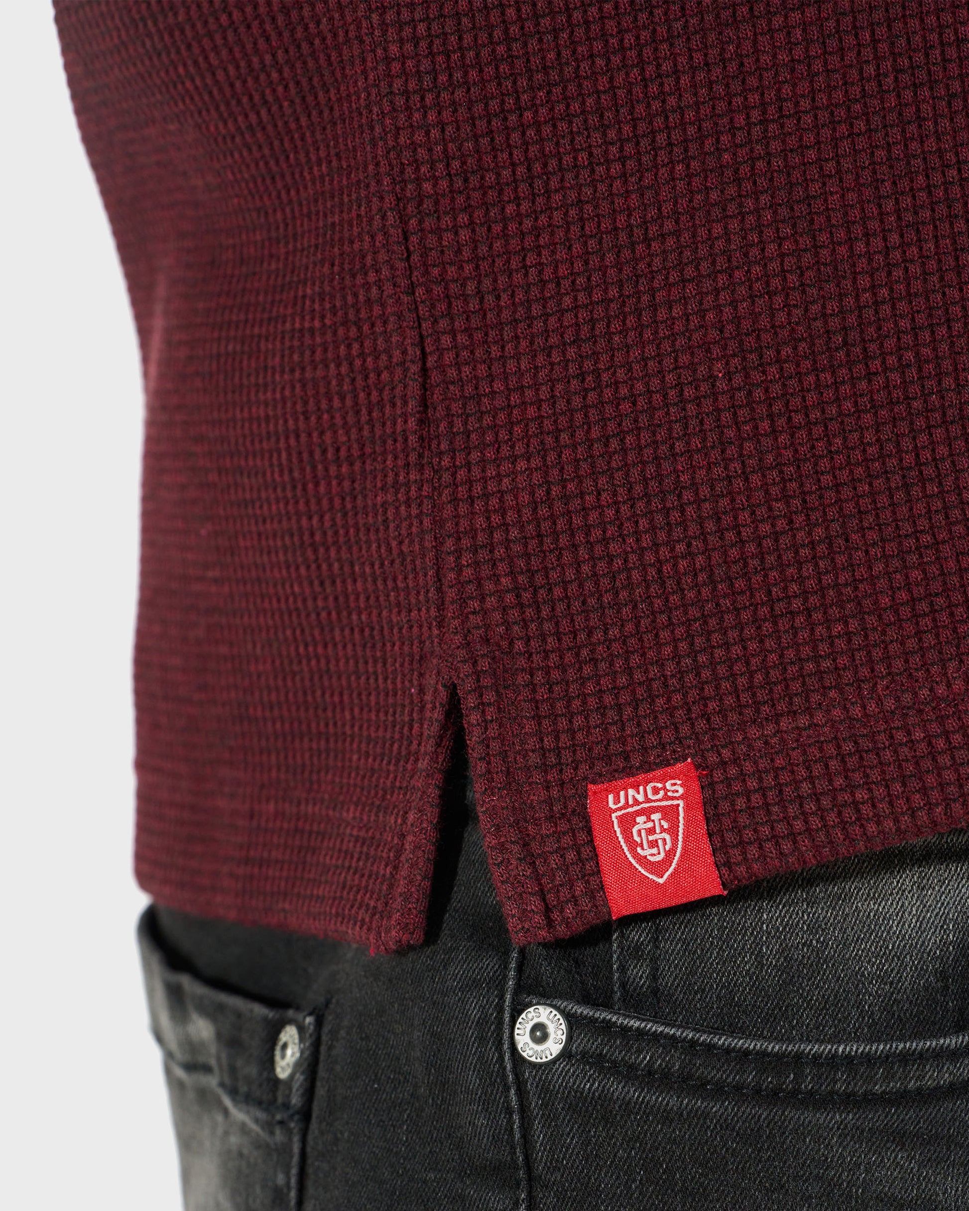 MARLOW III LS Men's T-Shirt WINE