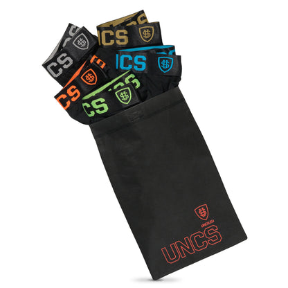 HEXAGON Underwear 5 pcs (LONG) BLACK