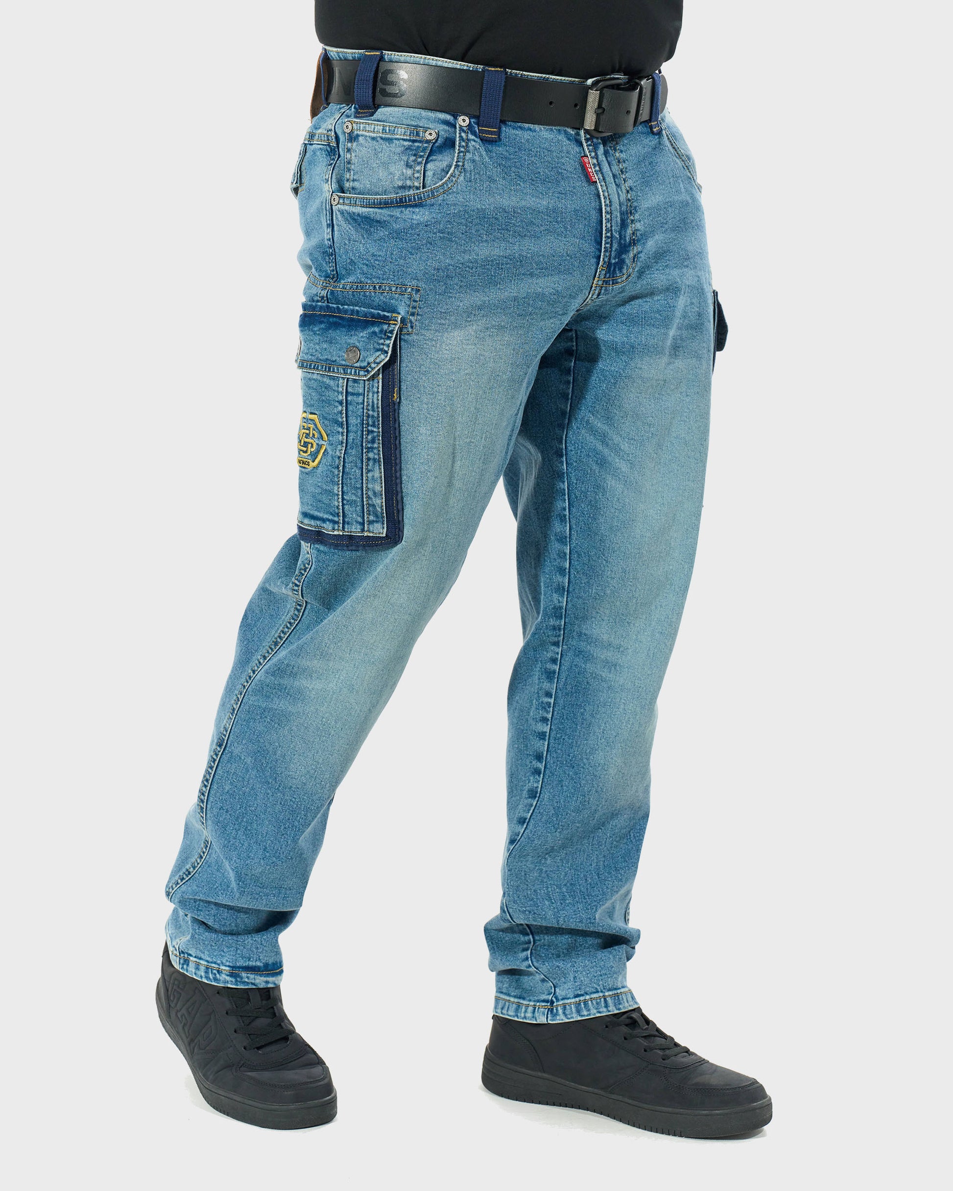 SCOTT II Men's Trousers LIGHT BLUE