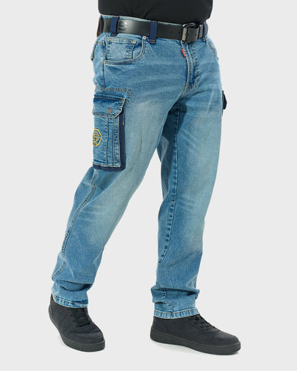 SCOTT II Men's Trousers LIGHT BLUE