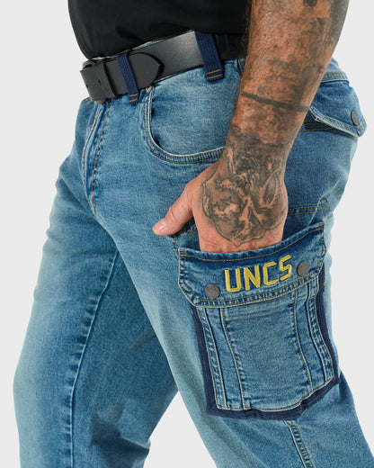 SCOTT II Men's Trousers LIGHT BLUE