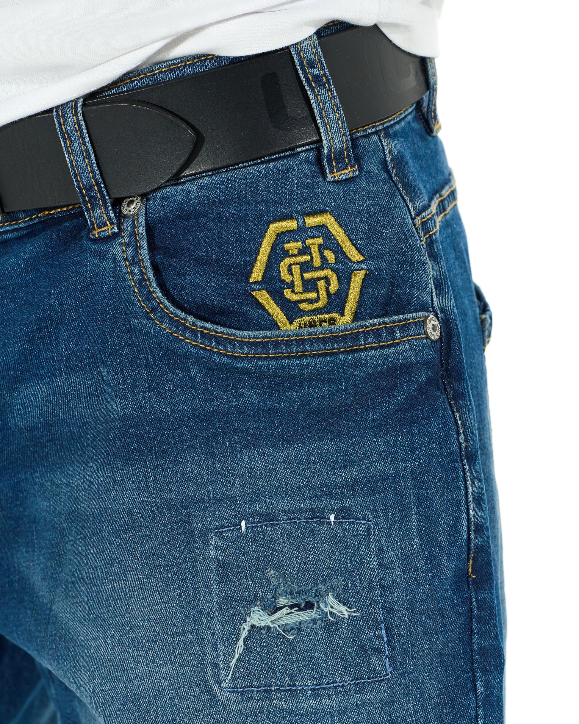 GREG II Men's Shorts DARK BLUE