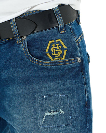 GREG II Men's Shorts DARK BLUE