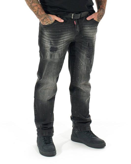 GRANT II Men's Jeans BLACK
