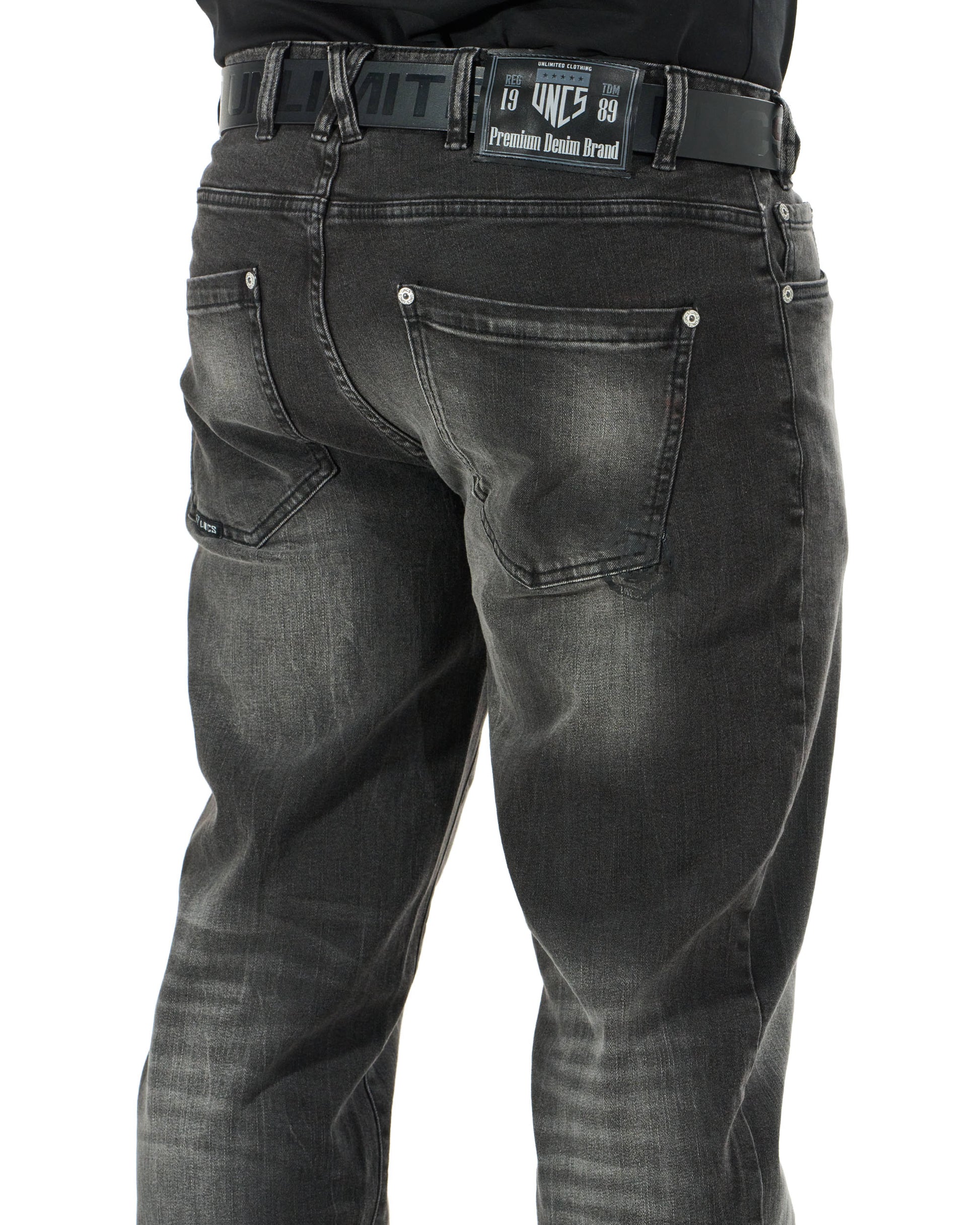 GRANT Men's Jeans BLACK