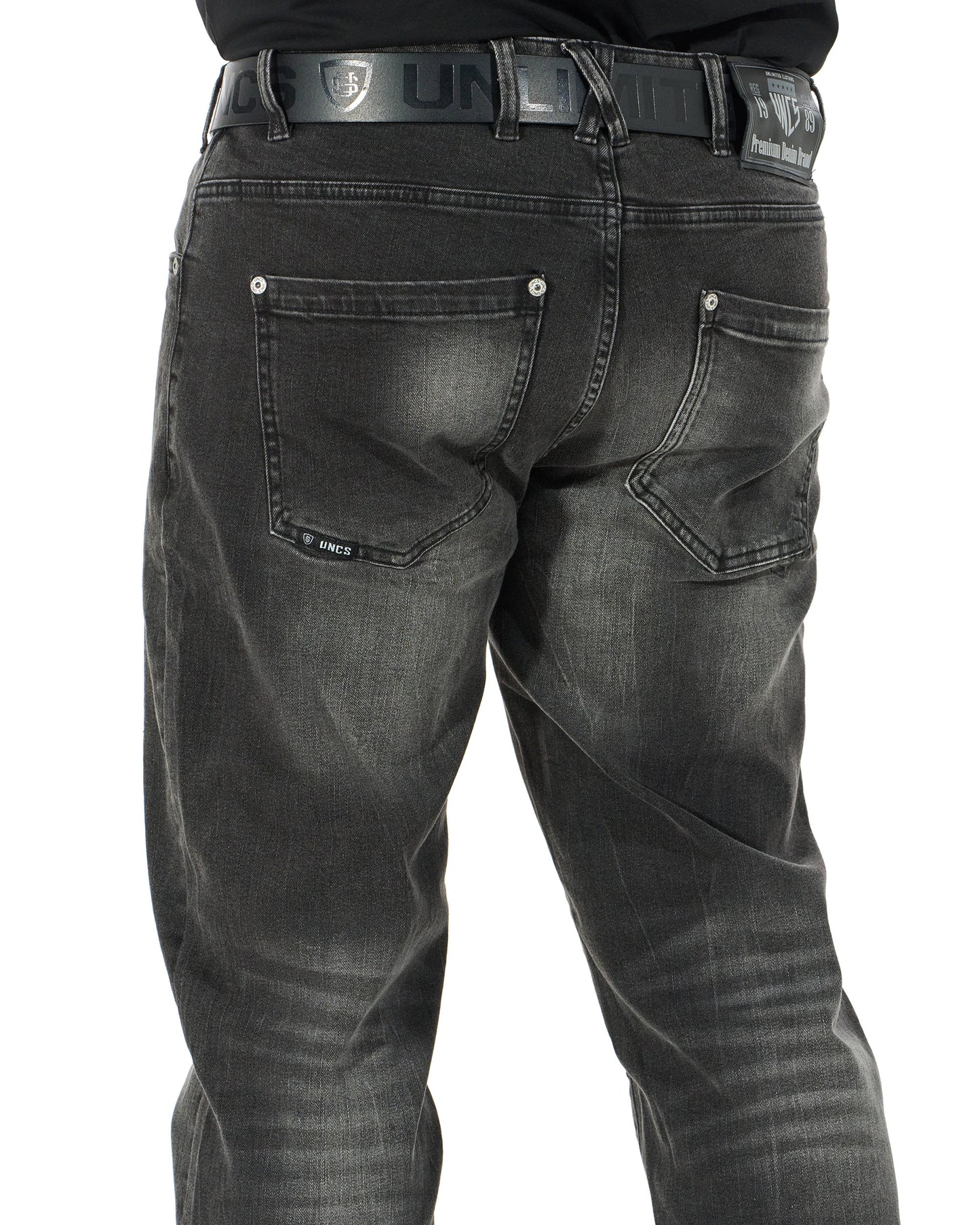 GRANT Men's Jeans BLACK