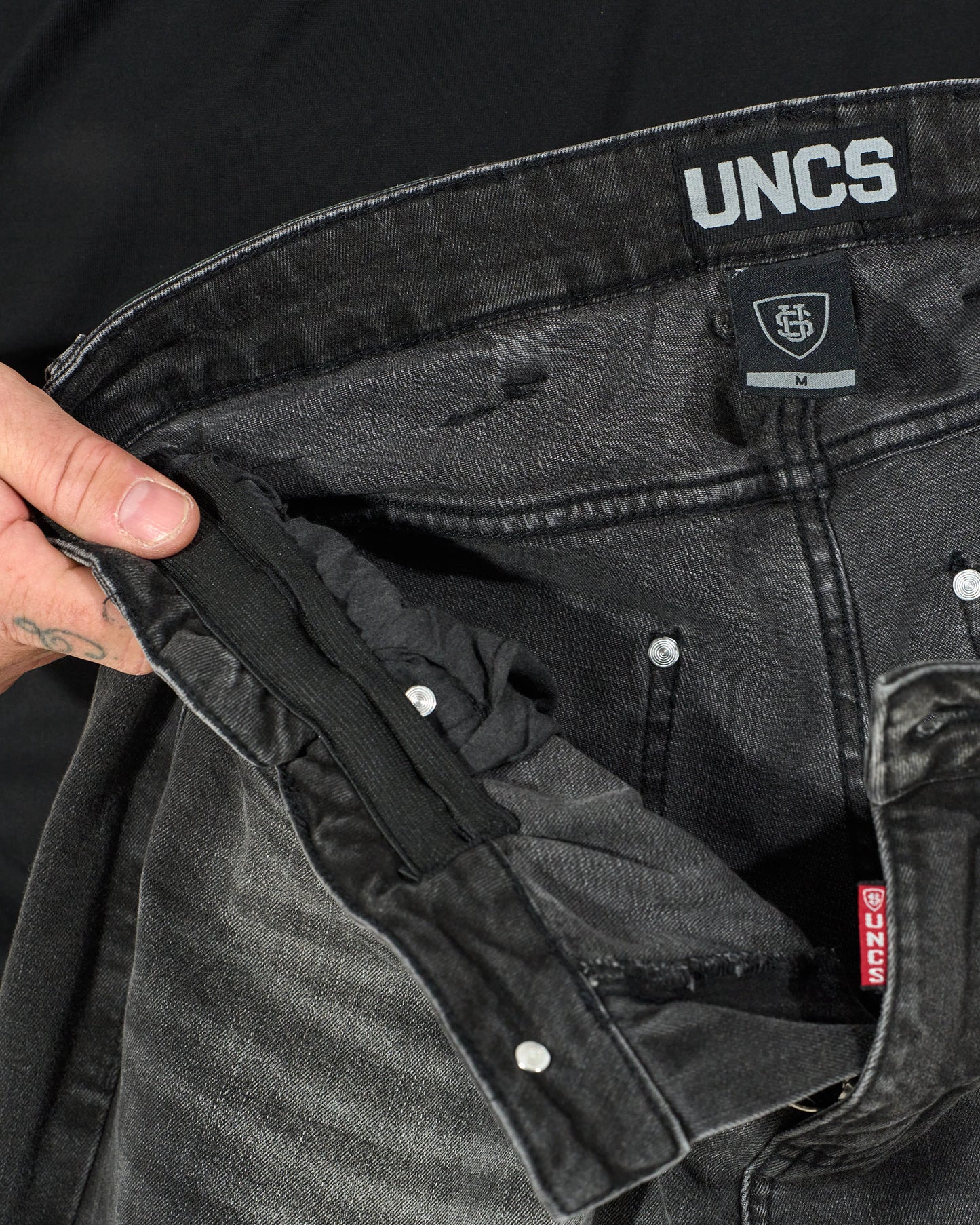 GRANT Men's Jeans BLACK