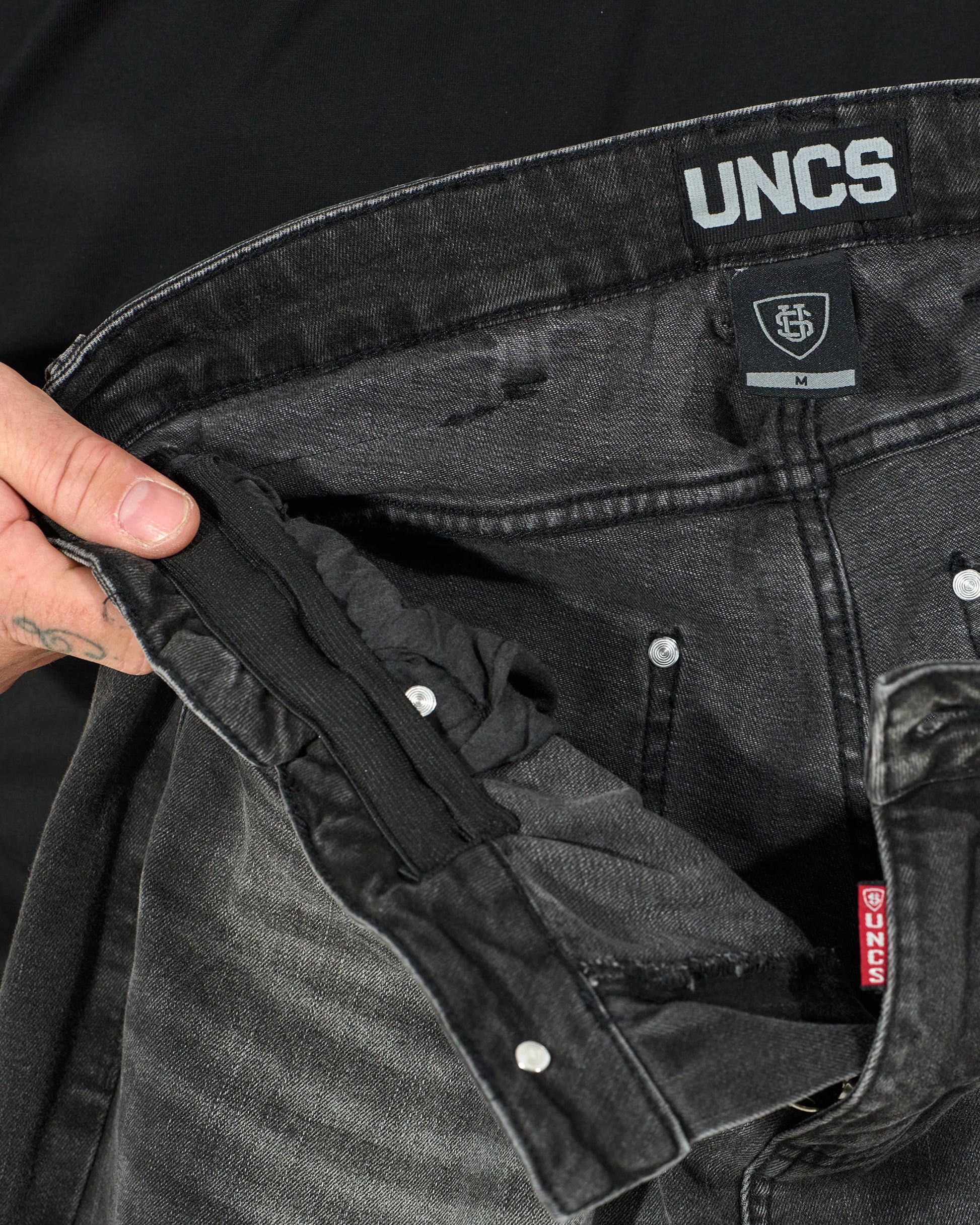 GRANT Men's Jeans BLACK